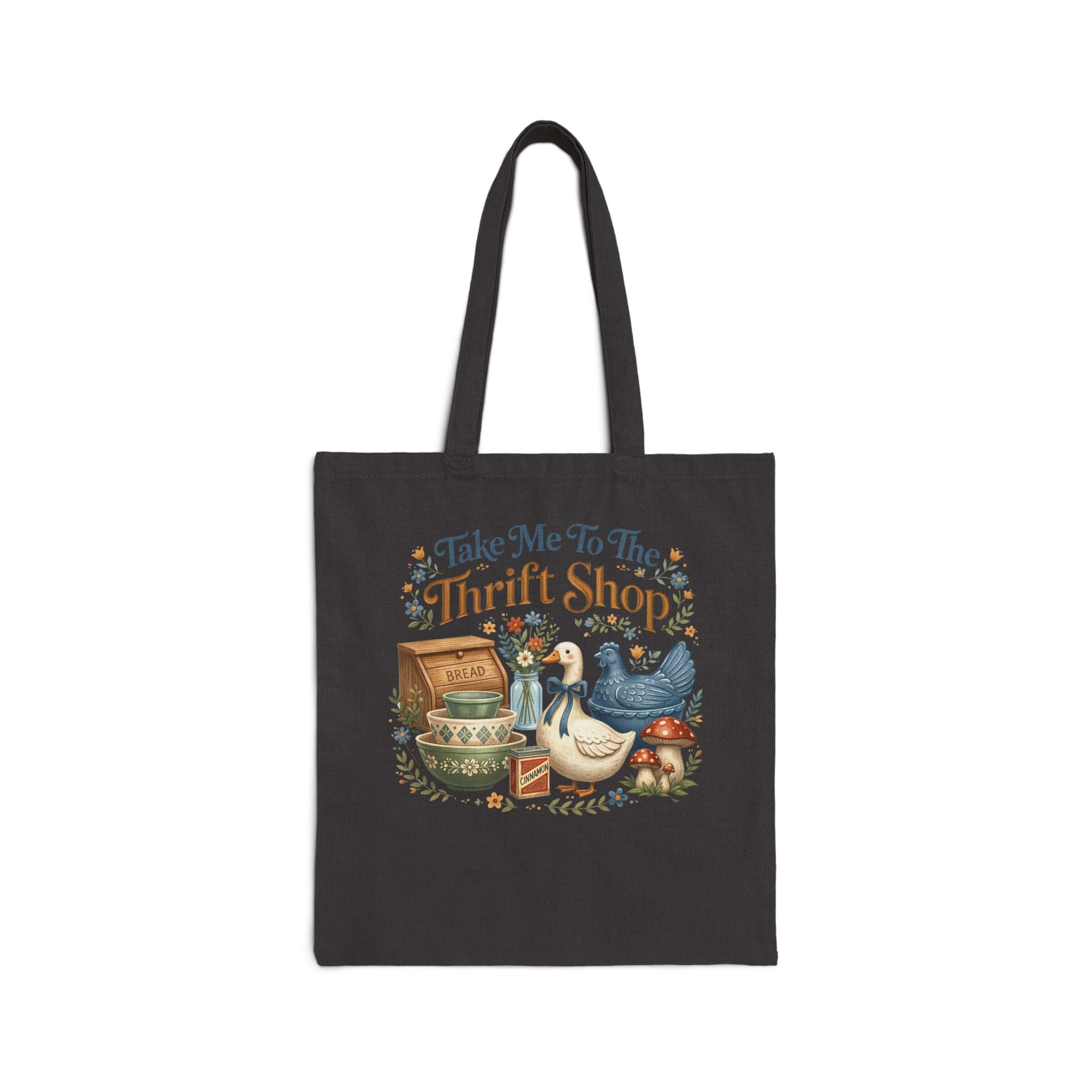 Cotton Canvas Tote Bag