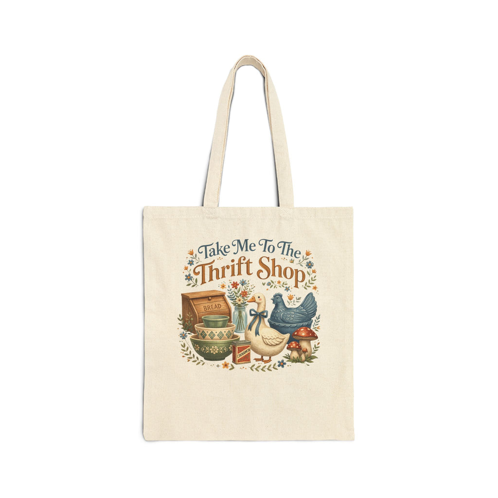 Cotton Canvas Tote Bag